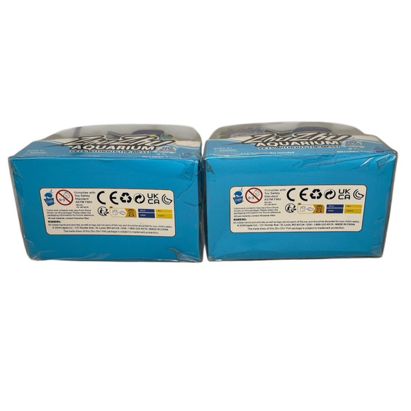 Zhu Zhu Aquarium Colorful Pet Mandarin Fish Toy- Talulla New & Sealed Lot of 2 - Picture 3 of 5